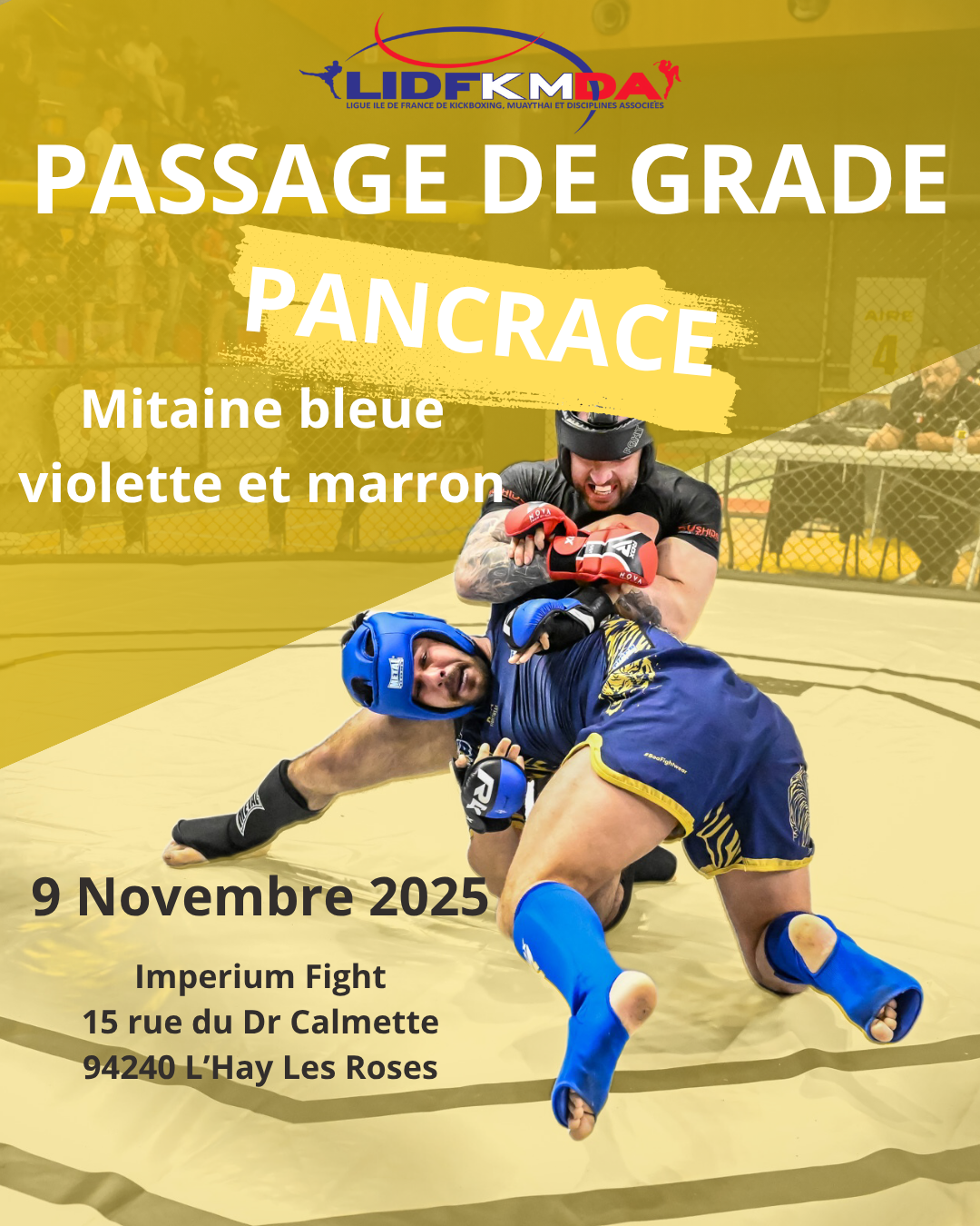 Passage de grade Pancrace
